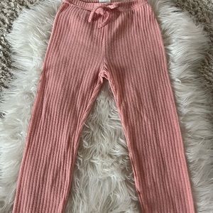 Girls knit leggings